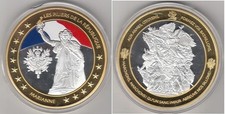 Médaille Française les piliers de la république