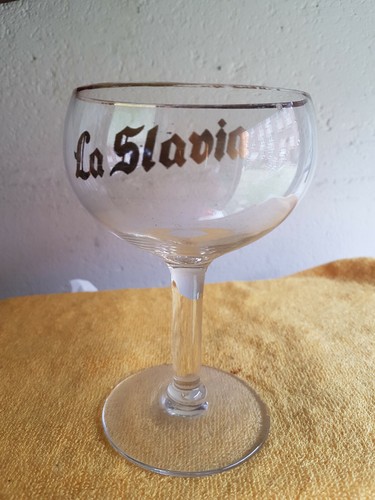 Verre bière slavia - verre,