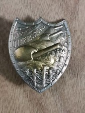 Militaria France 1940 Insigne Maginot On Ne Passe Pas, en ecu RARE WW2 