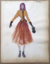 Aquarelle Originale Croquis