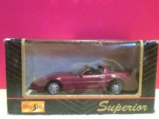 MAISTO SUPERBE CHEVROLET CORVETTE ZR1 EN BOITE 1/38 K12