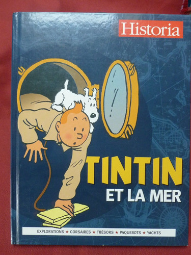 Livre historia tintin - d'historia:, et
