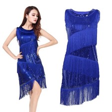 Robe de danse latine à