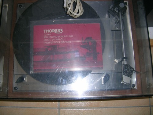 Platine vinyles thorens td166 - platine,