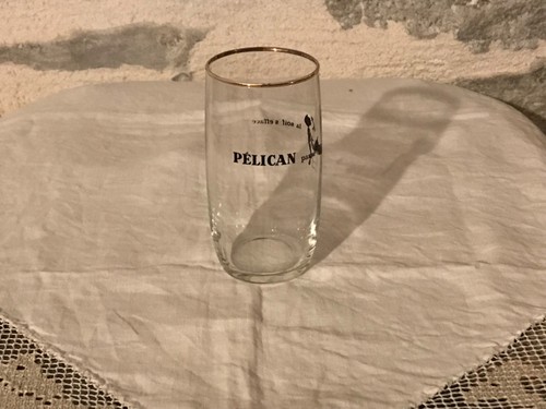 Ancien verre bière - à,