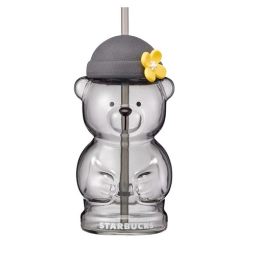 Starbucks jeju bearista glass - starbucks,