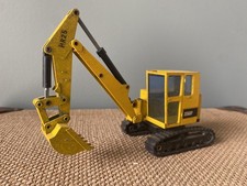 Engin de chantier: NZG 1/50 - Pelle-Grue TP - Shaeff HR 25 Jaune