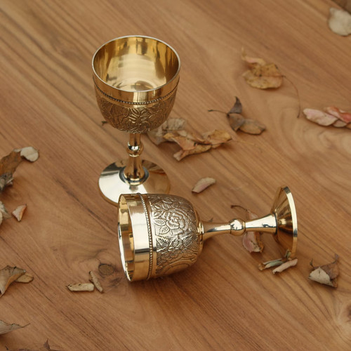 Gobelet vin laiton - en,