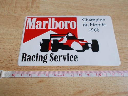 Autocollant marlboro racing - autocollant,