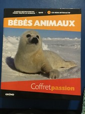 ANIMAUX CD ROM/ COFFRET PASSION ENFANT INTERACTIF/ RARE LIVRET DE JEUX NEUF