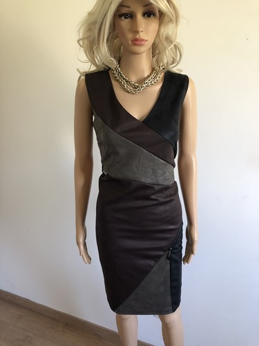 Robe marron noire neuve - robe,