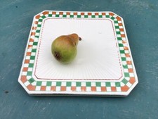 Joli Ancien Dessous de Plat Art Deco à carreaux esprit campagne cuisine