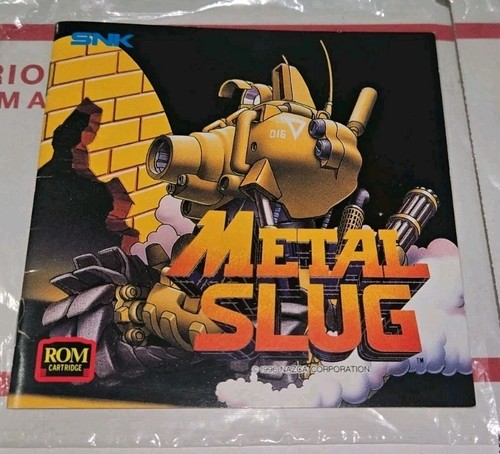 Metal slug neo geo aes - slug,