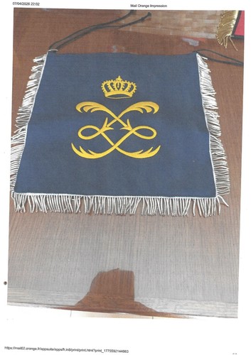 Fanion militaire 1er - fanion,