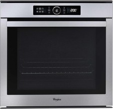 whirlpool four multifonction 73l 60cm pyrolyse inox akzm8530ix absolute