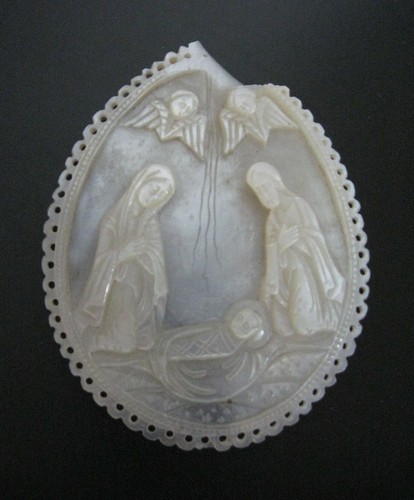 Nativité bethléem coquillage - nativité,