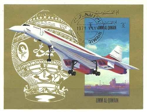 Timbre avions concorde umm - avions,