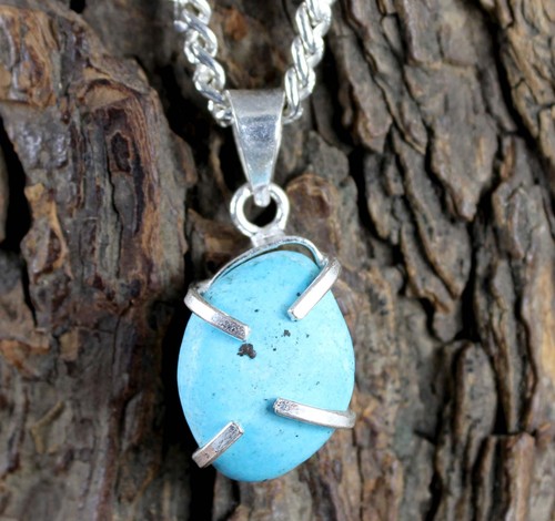 Naturel bleu turquoise - naturel,