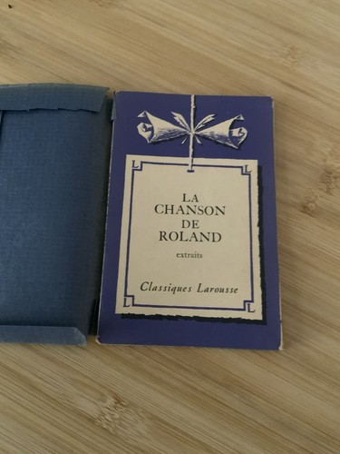 Chanson roland - la,