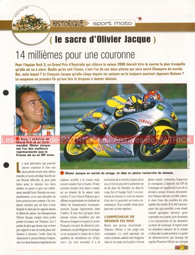 Olivier jacque pilote course - jacque,