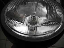 PHARE ROND MOTO NEUF - CODE/ PHARE/ VEILLEUSE 12v. 