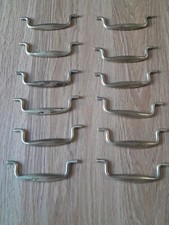 Lot 12 Poignées De Tiroirs Laiton