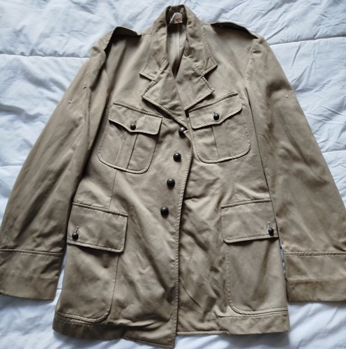 Veste militaire coton sable - militaire,