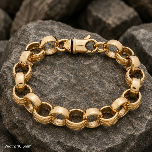 Bracelet belcher homme - homme, or