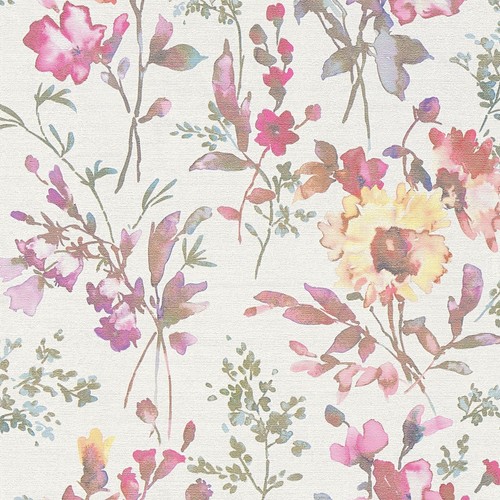 Papier peint rose - peint, pétale