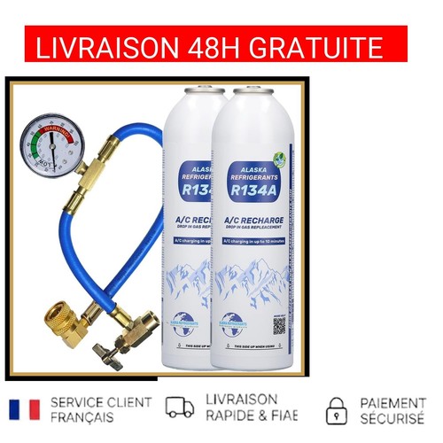 Kit recharge clim auto - auto, r134a