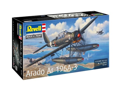 Revell arado ar196a - revell, seaplane