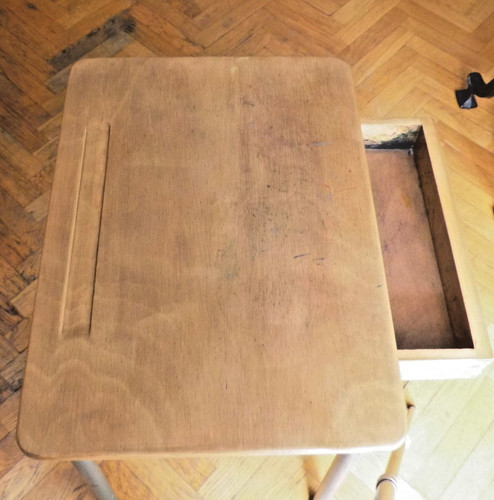 Bureau enfant écolier bois - bureau, en