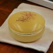 petit COFFRET en ALBATRE- 10 cm-couvercle a charnière