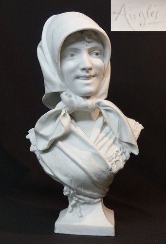 1920 belle sculpture - , buste