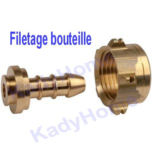 Raccord gaz tétine - , filetage