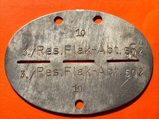 Allemagne Erkennungsmarke Alu