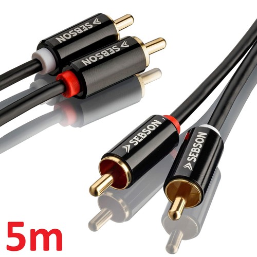 Câble audio rca mâle - audio,