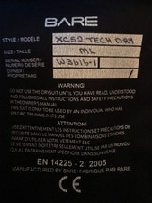 combinaison de plongee etanche