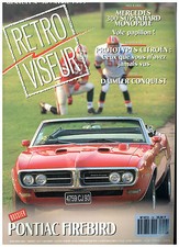 RETROVISEUR N° 56 /PONTIAC FIREBIRD/MERCEDES 300 SL/PANHARD MONOPOLE/DAIMLER