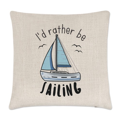 Rather être voile coussin - voile,