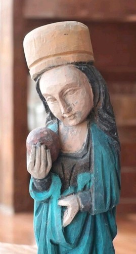 Rare statue ancienne vierge - statue,