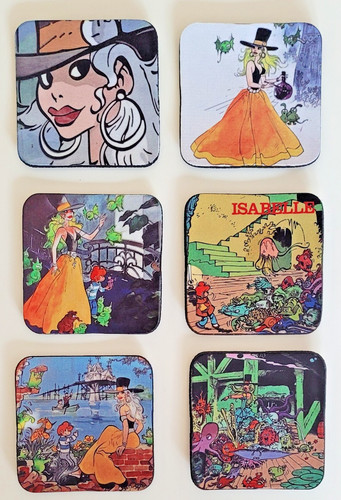 Dessous verres carrés - de,