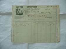 FATTURA SEZIONE ZINCOGRAFI