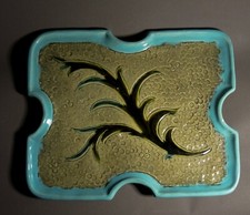 Plat céramique ancien vintage