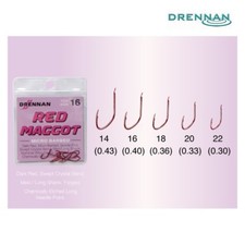 Hameçon Drennan Red Maggot