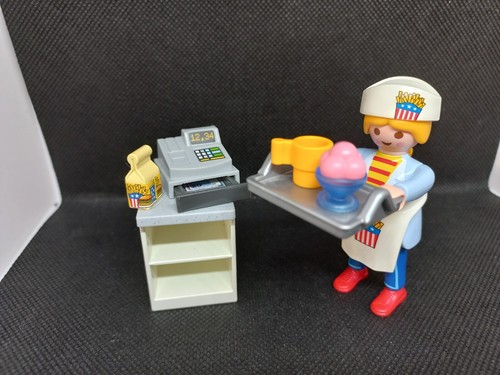 Playmobil city serveuse fast - -,