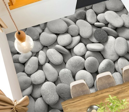 Galet gris 1626 - 3d,