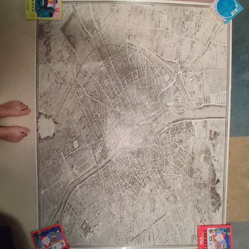 Plan paris turgot - plan, de