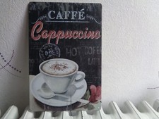 TOLE METAL CAFE CAPPUCCINO 20