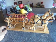 Jolie Sculpture Bois Taillé